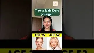 Tips to look younger than your actual age #youtubeshorts #youtube