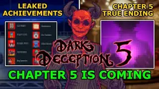 Super Dark Deception Chapters 2 + 3 Achievements LEAKED & GOOD NEWS for Dark Deception Chapter 5!