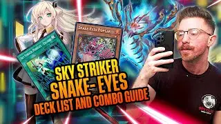 Sky Striker Engage is FULL Snake- Eyes Combo! Deck Profile and Combo Guide| YU-GI-OH! (FULL GAMES)