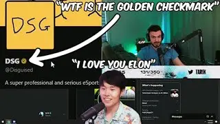 Tarik Reacts To DSG Twitter Getting The Golden Check Mark #TarikReact