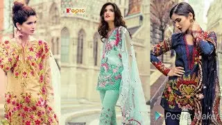 FEPIC ROSEMEEN CRAFTED LAWN SUITS&nbsp;|| 2018