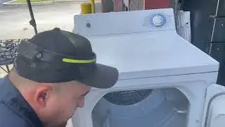 Como hacer un servicio completo a una secadora General Electric que rechina cuando seca 👍