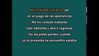 Banda Ms - No Me Pidas Perdón Karaoke