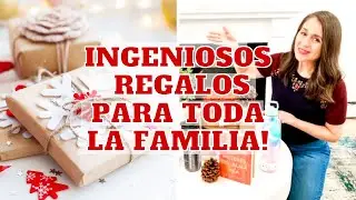 10 INGENIOSAS Y ECONOMICAS IDEAS DE REGALOS DE NAVIDAD PARA TODA LA FAMILIA!