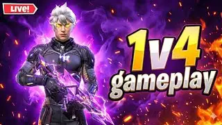 1v4 CHALLENGE 😱 Free Fire LIVE 🔴 | Sabko Hara Dunga 🔥