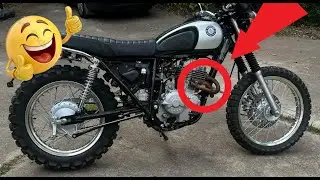 Straightpiped - Genuine G400C | Mash 400 | Shinray XY400 | Mash Five Hundred | Honda CB400SS | XR400