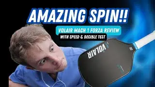 Volair Mach 1 Forza Review: Great paddle for spin, with speed and sound test