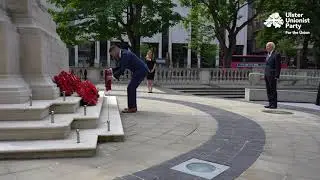 UUP - 1st July 1916 Remembrance - Belfast City Hall