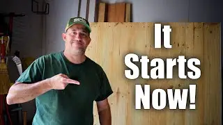 Potting shed build starts now!