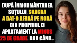 După înmormântarea soțului, soacra a dat-o afară pe noră din propriul ei apartament la minus 25 de