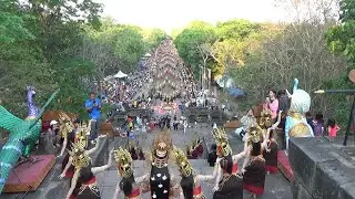 เรือมอัปสราบุรีรัมย์ 6 เมษายน 67 งานขึ้นเขาพนมรุ้ง จ.บุรีรัมย์