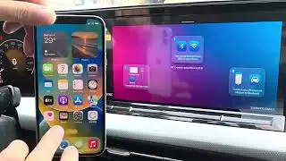 Mini Wireless Carplay Dongle Portable Android Auto Adapter PlugP