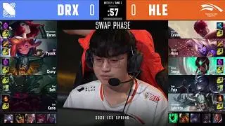 Highlights DRX vs HLE [LCK Spring 2020][DragonX vs Hanwha Life Esports][Game 1]