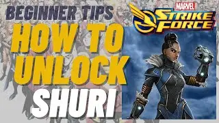 Unlock SHURI in Marvel Strike Force | MSF Beginner Tips