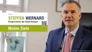 Usingen w&auml;hlt Steffen Wernard - B&uuml;rgermeister stellt seine Ziele f&uuml;r die Stadt Usingen vor