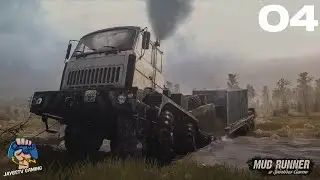 [MudRunner] EP4 - Unlocking Garage (The Bog) | NO COMMENTARY