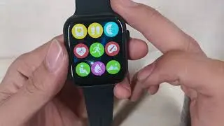 iwo AK76 smart watch Vdieo