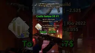 Crafts below 5$ #1 - Ak-47 Elite Build #cs2 #craft #cs2craft #cs2skins #memes