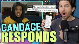 Candace Owens RESPONDS LIVE After Being Called Out On Charlie Kirk Coverage