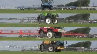Sprayer demonstrations Agrotechniek Holland testtrack Trekkerweb