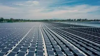 La plus grande centrale photovoltaïque flottante d'Europe