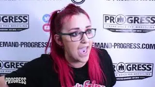 Alexxis Falcon talks Women's Title match - PROGRESS Chapter 121