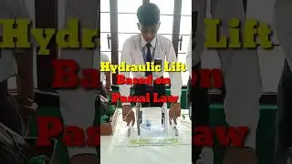 Hydraulic Lift Model || working model of Hydraulic Lift #experiments #Physics