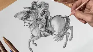 Drawing Napoleon Bonaparte - Pencil Drawing Timelapse | Watch Us Draw