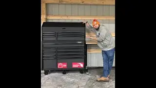 Husky 15 Drawer Tool Chest Unboxing