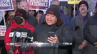 LA schools shut down as staff begin 3-day strike