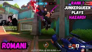 38 ELIMS ON NEW HERO! ROMANI HAZARD GAMEPLAY - SURAVASA -   OVERWATCH 2 SEASON 13