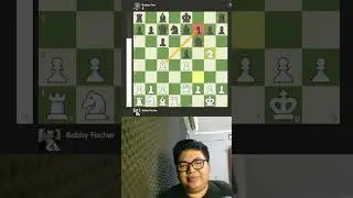 BOBBY FISCHER VS REUBEN FINE! ONLY 10 MOVES!! #shorts #bobbyfischer #chess  #games