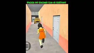 police my golden car in custody indian theft auto simulator#indiantheftauto #viralvideo #shortvideo