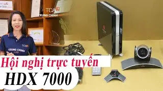 💡💡💡 GIỚI THIỆU: HỆ THỐNG POLYCOM HDX-7000 | HỘI NGHỊ TRỰC TUYẾN PH&Ograve;NG HỌP