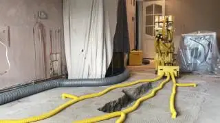 Injection drying / heat drying