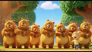 Ten Bears Eating Honey | Counting Song for Kids