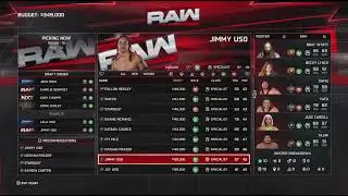 WWE 2K25 MYGM MODE (PAUL HEYMAN) SMACKDOWN PART 1