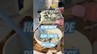 Homemade Gourmet Blue Cheese Dressing | Easy & Creamy Recipe for Salads, Wings, and More!