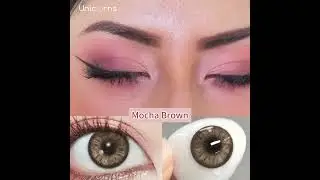 ✨ Mocha Brown Contacts: A Subtle Yet Stunning Transformation! 🌟