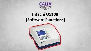 Hitachi U5100 Ratio Beam UV-Vis Spectrophotometer  [Software Functions]