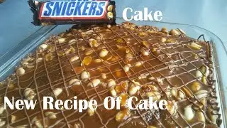 The Most EPIC SNICKERS CAKE Recipe Step-By-Step | A new version of SNICKERS CAKE |