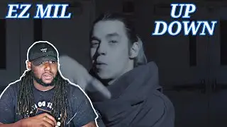 American React To Ez Mil - Up Down (Step & Walk) [Music Video]