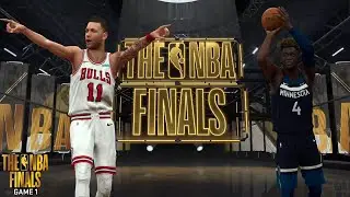 NBA 2K20 My Career Playoffs NBA Finals Gm1 Minnesota Timberwolves @ Chicago Bulls