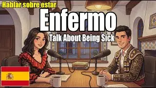 How to Talk About Being Sick in Spanish | Spanish Podcast for Beginners | Easy Spanish Conversation