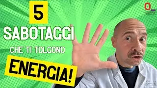I 5 Sabotaggi Invisibili che Ti Rubano Energia Ogni Giorno (e che nessuno ti ha mai detto)