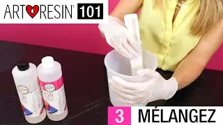 Comment utiliser la r&eacute;sine &eacute;poxy ArtResin: &Eacute;tape 3 - M&eacute;langez
