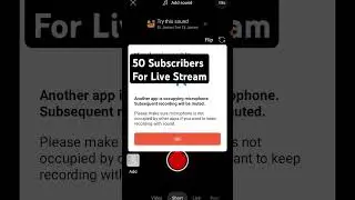 Ho To Go Live Stream on YouTube From Mobile #livestream #youtubelive #50subscriber #livescreen