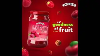 Smuckers Jam Promotional Motion Ad Study. #jam #raspberry #ae #socialmedia #motionads #marketing