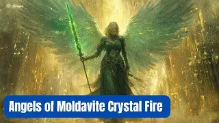 Protective Angels of Moldavite Crystal Fire Transmission
