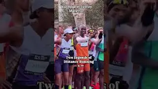 kipchoge in Sydney Marathon 2025 | two legends of distance running | #sydneymarathon #marathon